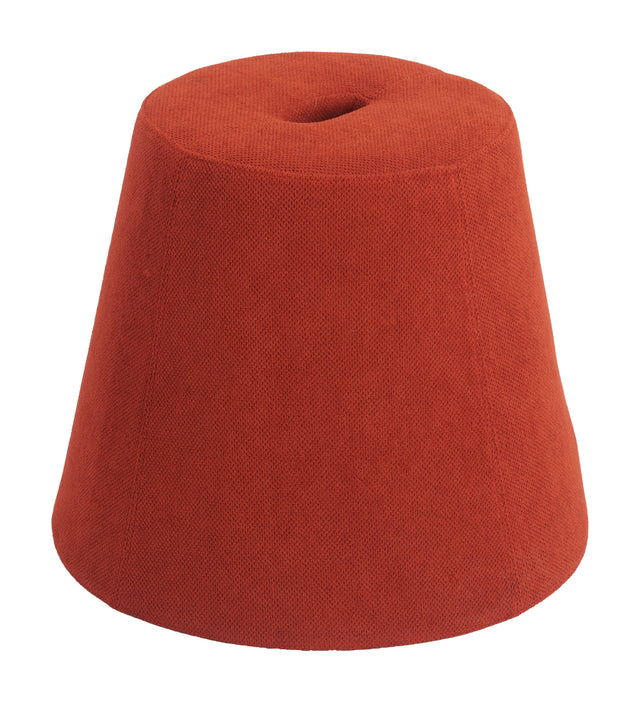 Upela Red Ottoman - Ornate Home