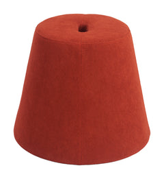 Upela Red Ottoman - Ornate Home