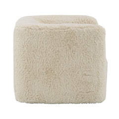 Upendo Beige Chair W/Swivel - Ornate Home