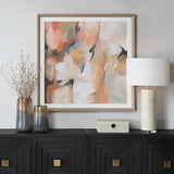 Uphill Woodtone Framed Abstract Print - Ornate Home