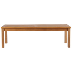 Upland Natural Outdoor Patio Teak Wood Coffee Table - Ornate Home