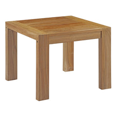 Upland Natural/White 6 Piece Outdoor Patio Teak Set - Ornate Home