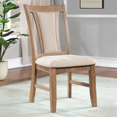 Upminster Natural Tone/Beige 7 Pc. Dining Room Set - Ornate Home