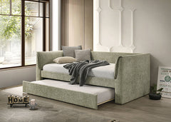 Upney Light Green Twin Daybed w/ Trundle - Ornate Home