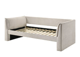 Upney Pearl White Twin Daybed w/ Trundle - Ornate Home
