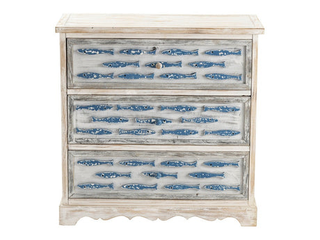 Upstream Cream/Blue Chest - Ornate Home