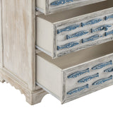 Upstream Cream/Blue Chest - Ornate Home