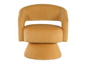 Upton Yellow Swivel Chair - Ornate Home