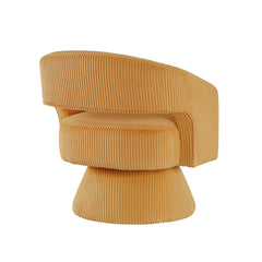 Upton Yellow Swivel Chair - Ornate Home