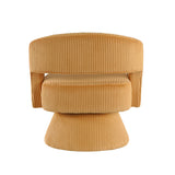 Upton Yellow Swivel Chair - Ornate Home