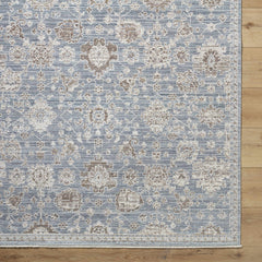 Urara Blue Area Rug - Ornate Home
