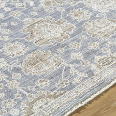 Urara Blue Area Rug - Ornate Home