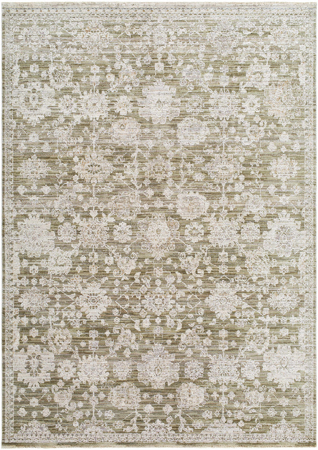 Urara Green Area Rug - Ornate Home