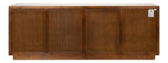 Urban Form White/Natural Modern Sideboard - Ornate Home