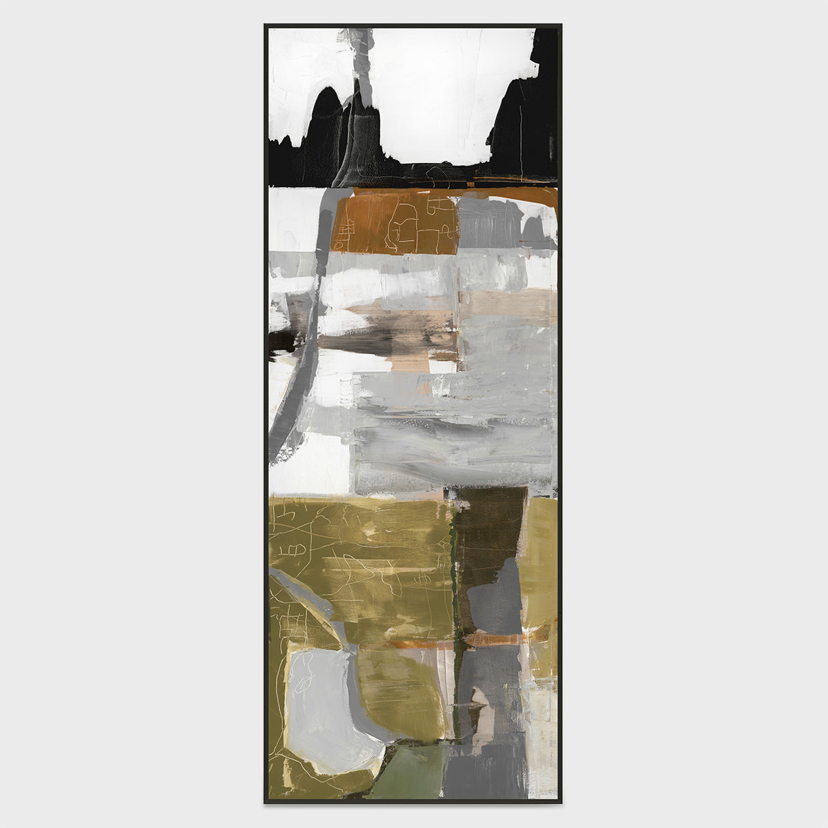 Urban I Multicolor Painting Art by Buddy Whitlock - Ornate Home