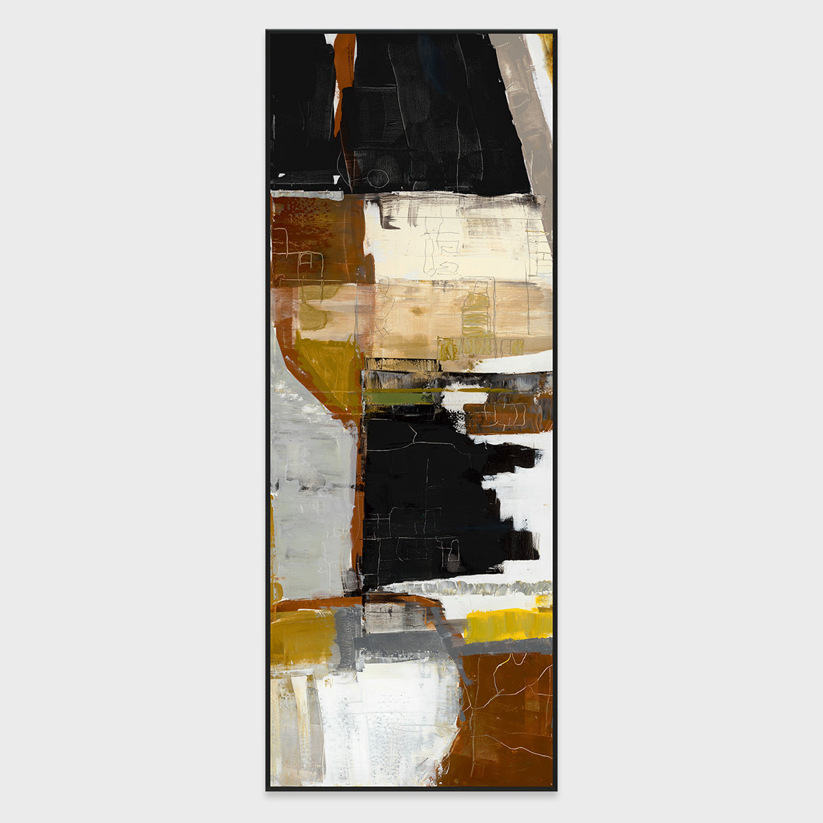 Urban II Multicolor Painting Art by Buddy Whitlock - Ornate Home