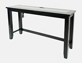 Urban Icon Black 4pc Sofa Console - Ornate Home