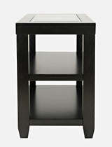 Urban Icon Black Chairside Table - Ornate Home