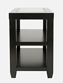 Urban Icon Black Chairside Table - Ornate Home