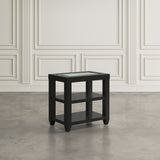 Urban Icon Black Chairside Table - Ornate Home
