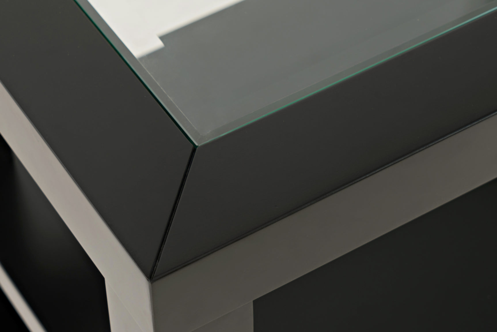 Urban Icon Black Chairside Table - Ornate Home
