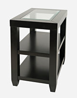 Urban Icon Black Chairside Table - Ornate Home