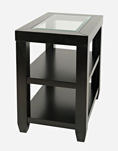 Urban Icon Black Chairside Table - Ornate Home