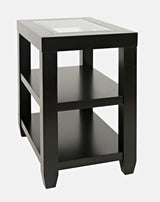 Urban Icon Black Chairside Table - Ornate Home