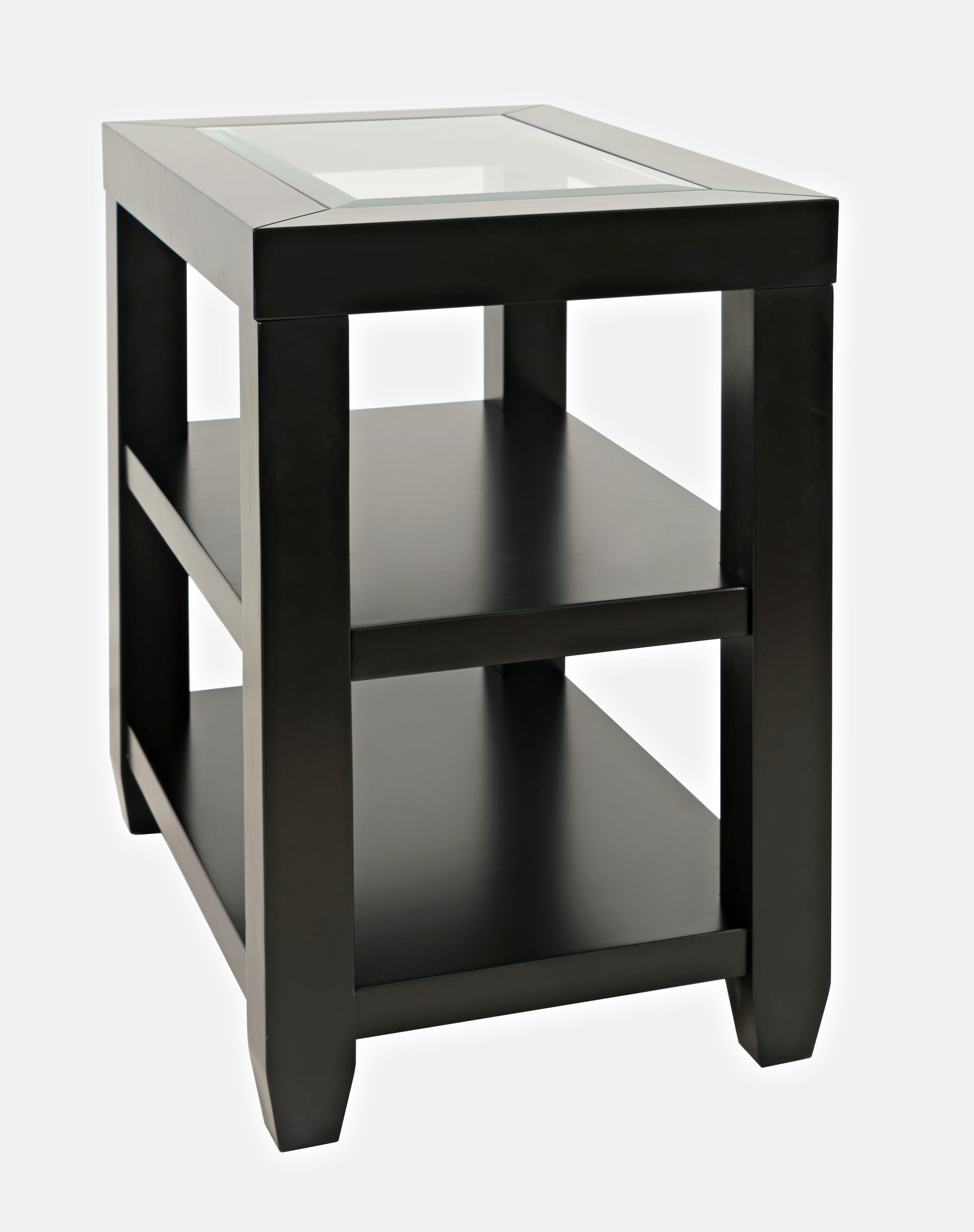 Urban Icon Black Chairside Table - Ornate Home