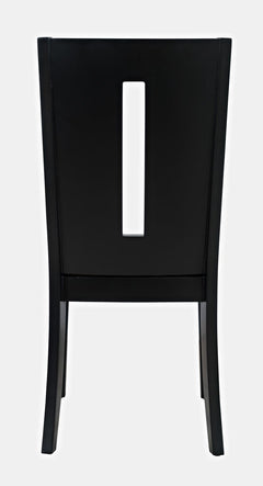 Urban Icon Black Ext Dining Table w/ 4 Chairs, Bench - Ornate Home