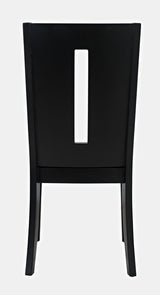 Urban Icon Black Ext Dining Table w/ 4 Chairs - Ornate Home