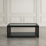 Urban Icon Black Rectangle Cocktail Table - Ornate Home