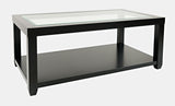 Urban Icon Black Rectangle Cocktail Table - Ornate Home