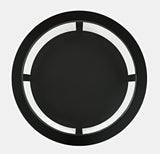Urban Icon Black Round Cocktail Table - Ornate Home