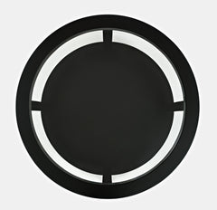 Urban Icon Black Round Cocktail Table - Ornate Home