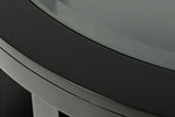 Urban Icon Black Round Cocktail Table - Ornate Home
