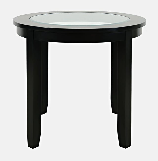 Urban Icon Black Round Counter Table - Ornate Home