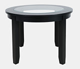 Urban Icon Black Round Dining Table - Ornate Home