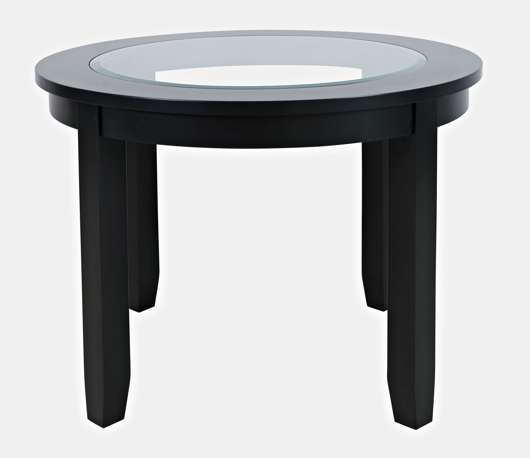 Urban Icon Black Round Dining Table - Ornate Home
