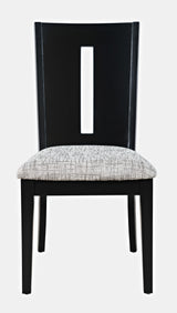 Urban Icon Black Slotback Chair (Set of 2) - Ornate Home