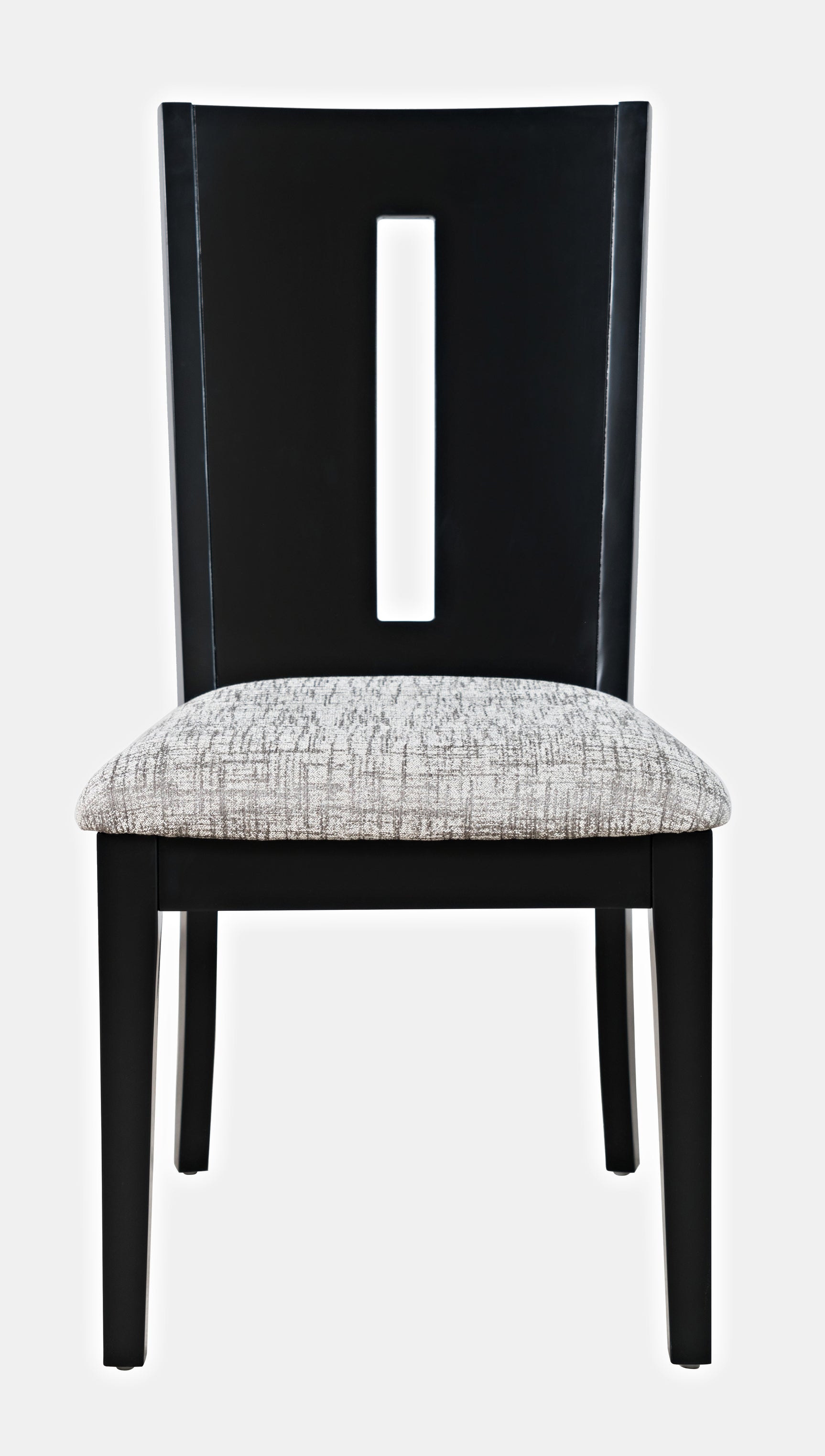 Urban Icon Black Slotback Chair (Set of 2) - Ornate Home