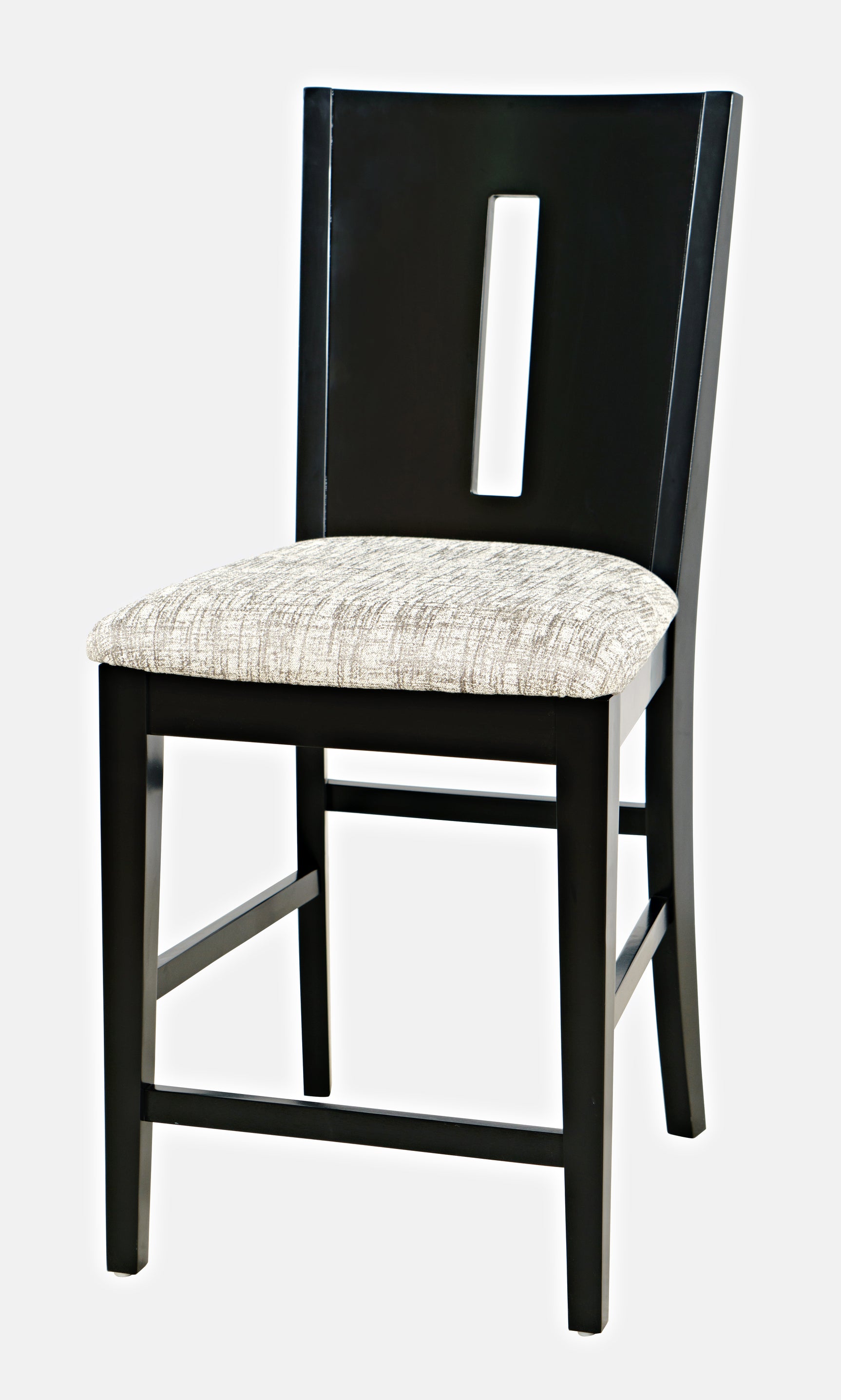 Urban Icon Black Slotback Stool (Set of 2) - Ornate Home