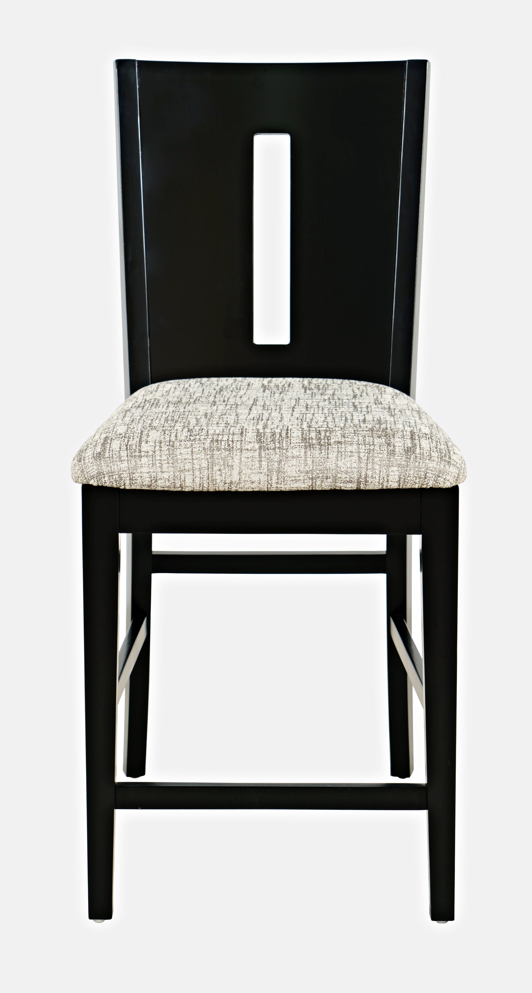 Urban Icon Black Slotback Stool (Set of 2) - Ornate Home