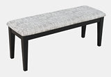Urban Icon Black Uph Bench - Ornate Home
