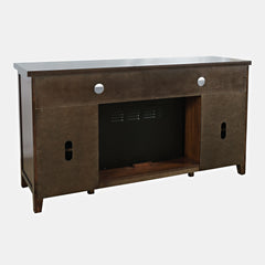 Urban Icon Merlot 60 Fireplace w/ Crystal Display - Ornate Home