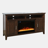 Urban Icon Merlot 60 Fireplace w/ Crystal Display - Ornate Home