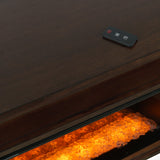 Urban Icon Merlot 60 Fireplace with Crystal Display - Ornate Home