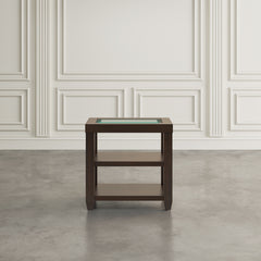 Urban Icon Merlot Chairside Table - Ornate Home