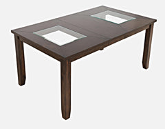 Urban Icon Merlot Ext Dining Table w/ 4 Chairs, Bench - Ornate Home