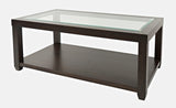Urban Icon Merlot Rectangle Cocktail Table - Ornate Home